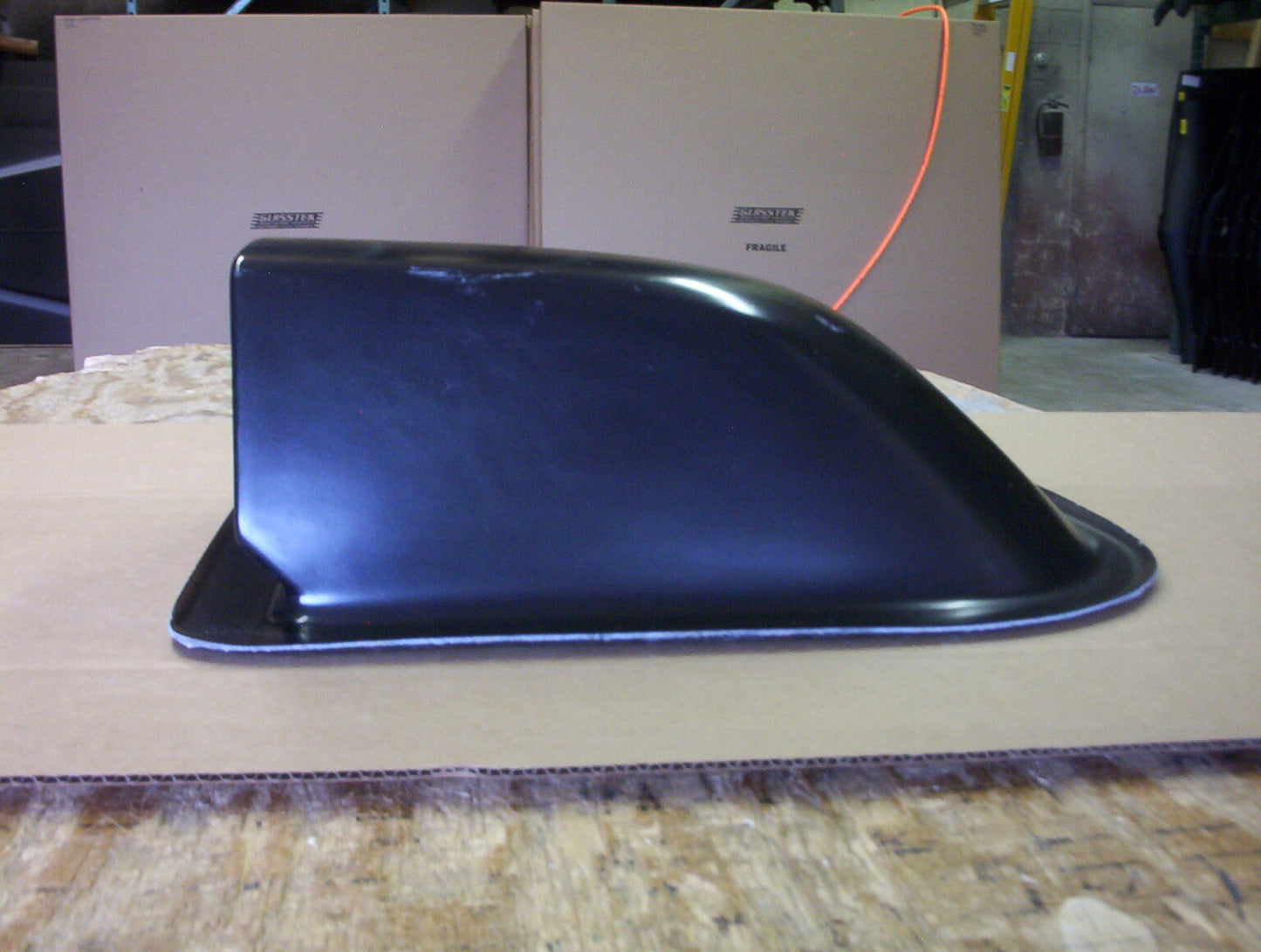 1970-1981 Firebird Raised Shaker Fiberglass Scoop (7" Tall X 21" Long X 14 1/2" Wide) - Glasstek GS032 - view 3