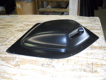 1970-1974 Mopar Shaker Fiberglass Scoop (Cuda Style) - Glasstek GS033 - view 2