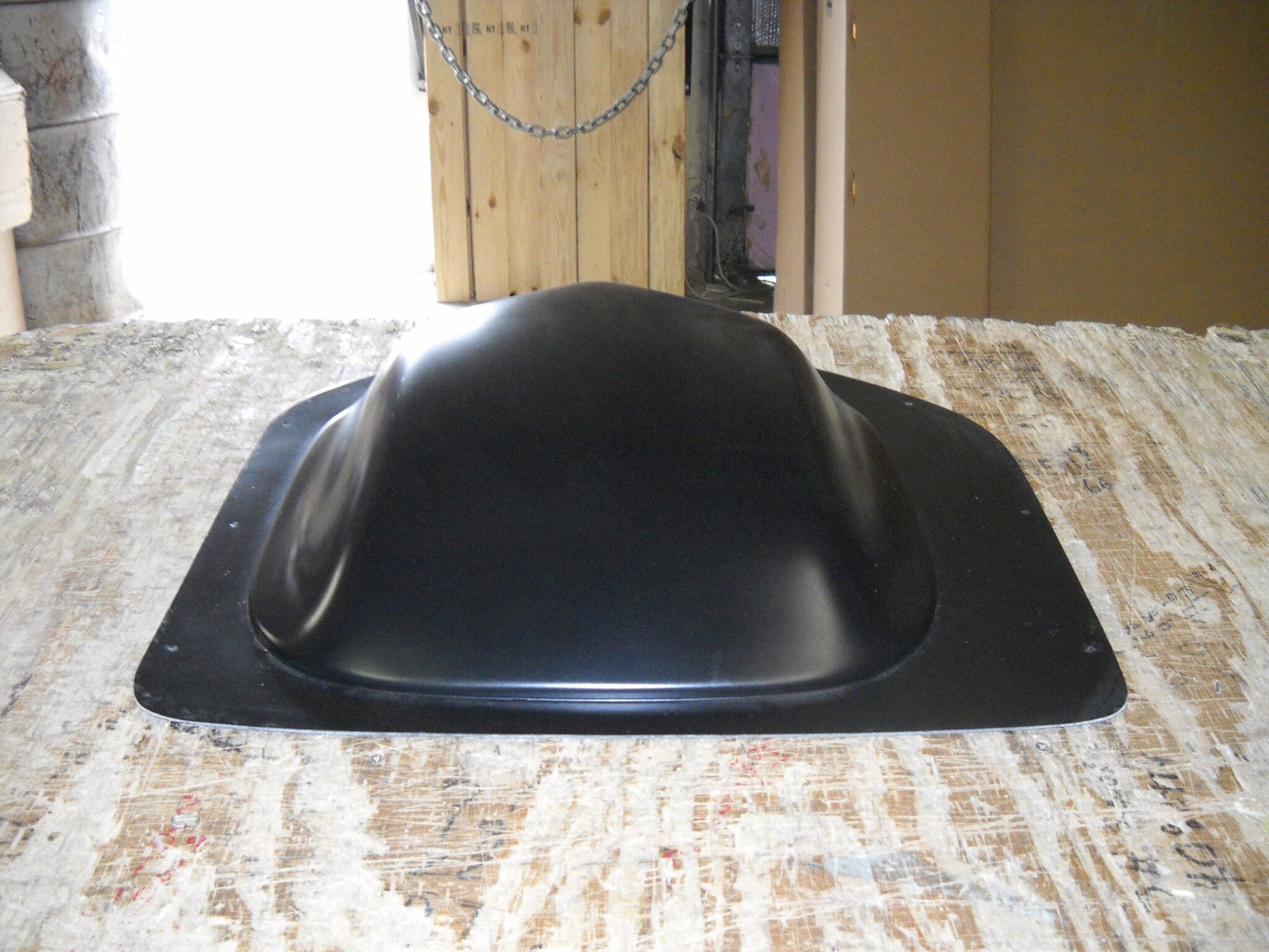 1970-1974 Mopar Shaker Fiberglass Scoop (Cuda Style) - Glasstek GS033 - view 3