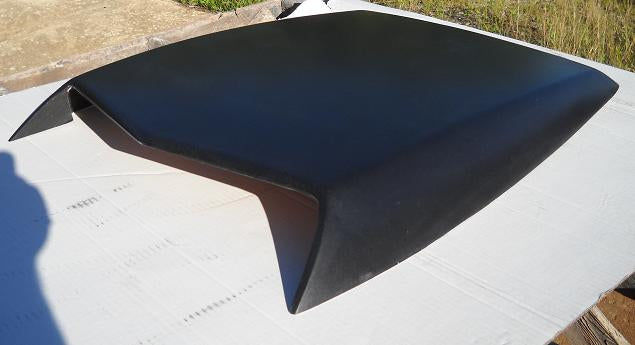 1969-1970 Mustang Boss 429 Fiberglass Scoop 2' Taller Than Stock Scoop 24" W X 32 1/2" L X 5 1/2" T - Glasstek GS043 - view 2