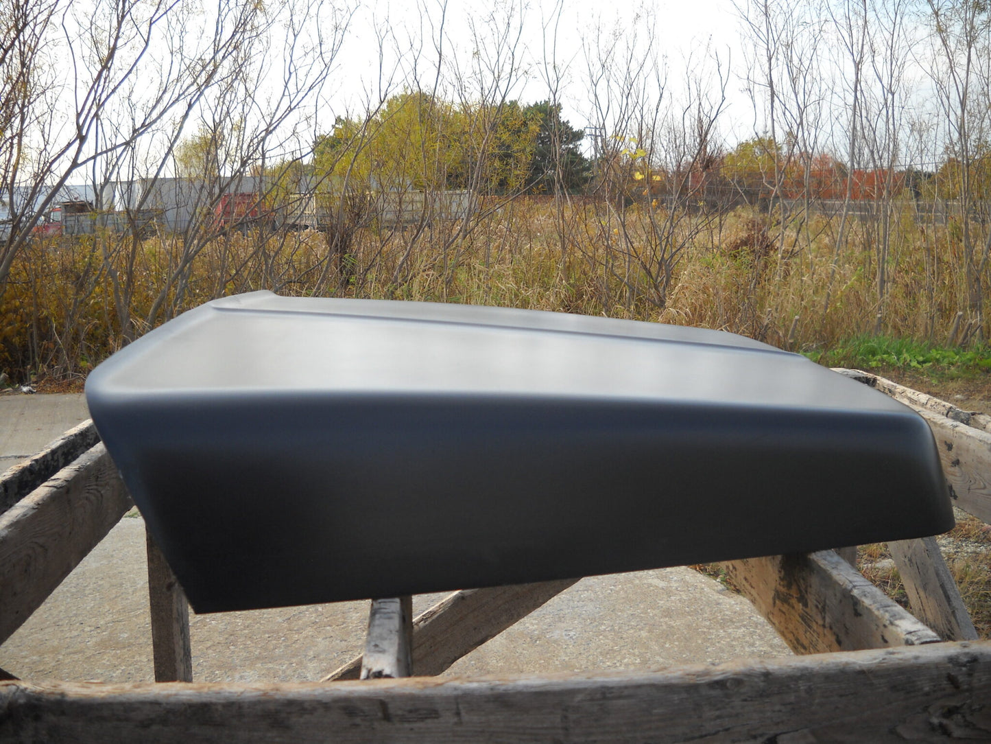 1968 Barracuda 5" Tall Super Stock Hemi Fiberglass Scoop (Bolt-On) - Glasstek GS046 - view 2