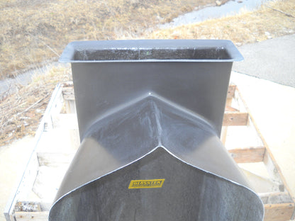 Super Chevy Style Nostalgia Pro Stock Fiberglass Scoop; 58" L X 17" W X 16 1/2" Tall (15 3/4" Wide At Top) (3" T X 15 3/4" W