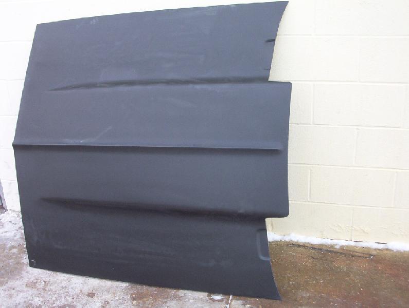 1967-1969 Camaro Z28 Crossram 302 Bolt-On Fiberglass Hood 2" (Factory Reproduction Style) - Glasstek H1006 product image