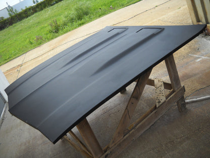 1968-1969 Chevelle SS Twin Hump Bolt-On Fiberglass Hood - Glasstek H1014 product image