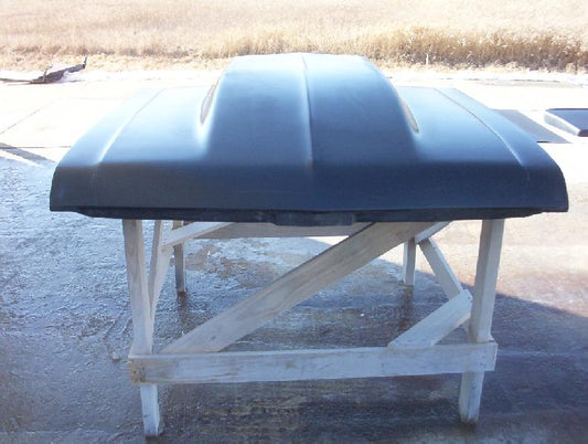 1968-1974 Nova / Chevy Ii 4" Cowl Induction Bolt-On Fiberglass Hood - Glasstek H1070 product image