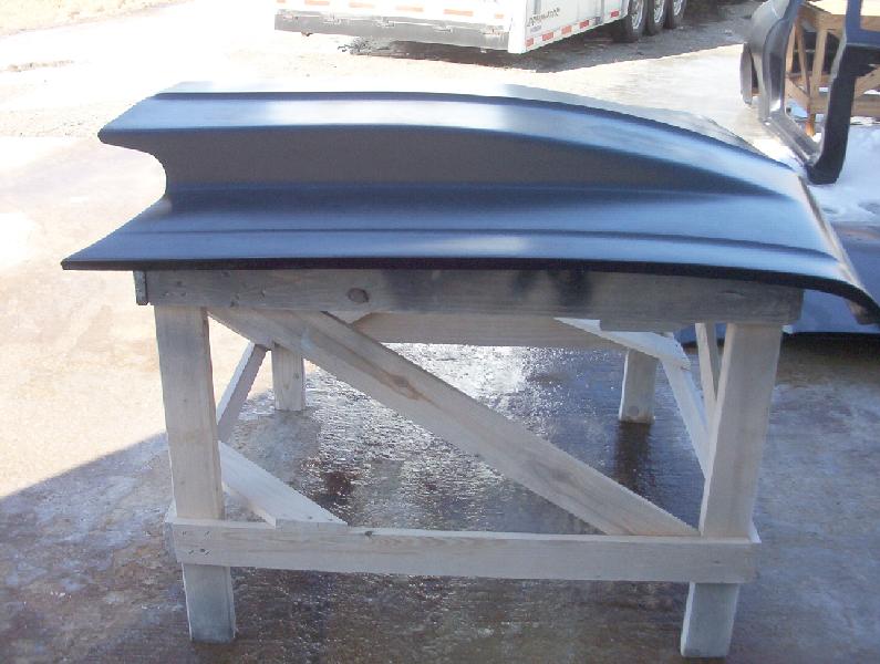 1968-1974 Nova / Chevy Ii 4" Cowl Induction Bolt-On Fiberglass Hood - Glasstek H1070 - view 3