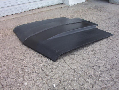 1967 Chevelle 2" Cowl Induction Bolt-On Fiberglass Hood (Full Frame) - Glasstek H1077 product image