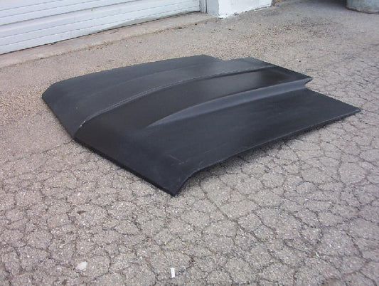 1967 Chevelle 2" Cowl Induction Bolt-On Fiberglass Hood (Full Frame) - Glasstek H1077 product image