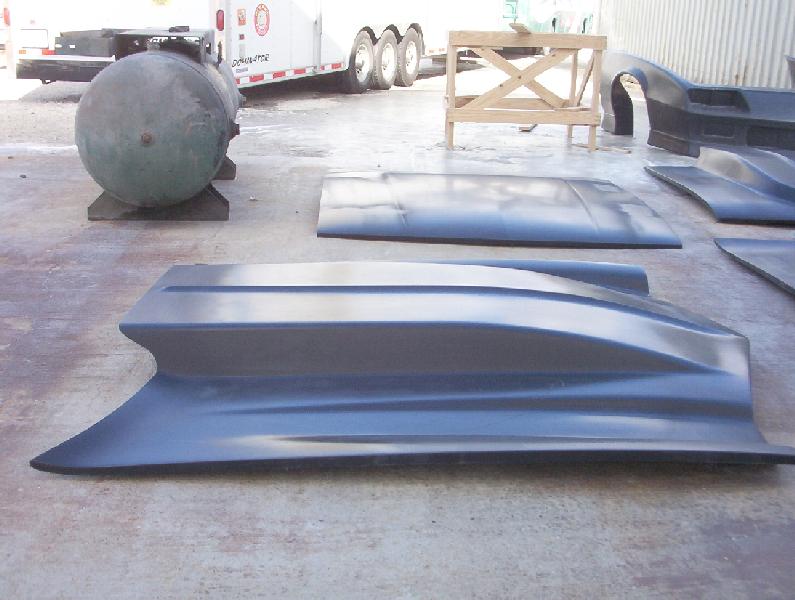 1970-1981 Camaro 4" Cowl Induction Bolt-On Fiberglass Hood - Glasstek H1090 - view 3