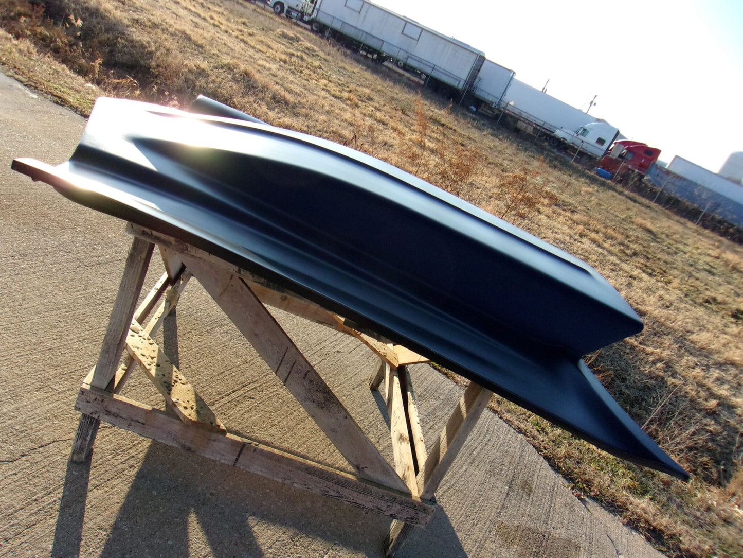 1970-1981 Camaro 6" Cowl Induction Bolt-On Fiberglass Hood - Glasstek H1092 - view 3