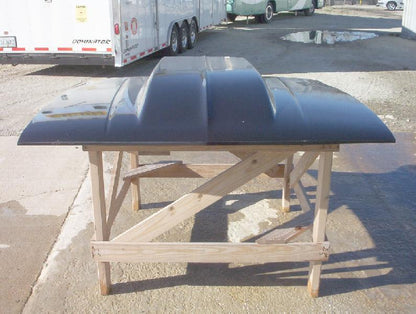 1982-1992 Camaro 4" Cowl Induction Bolt-On Fiberglass Hood - Glasstek H1096 - view 2