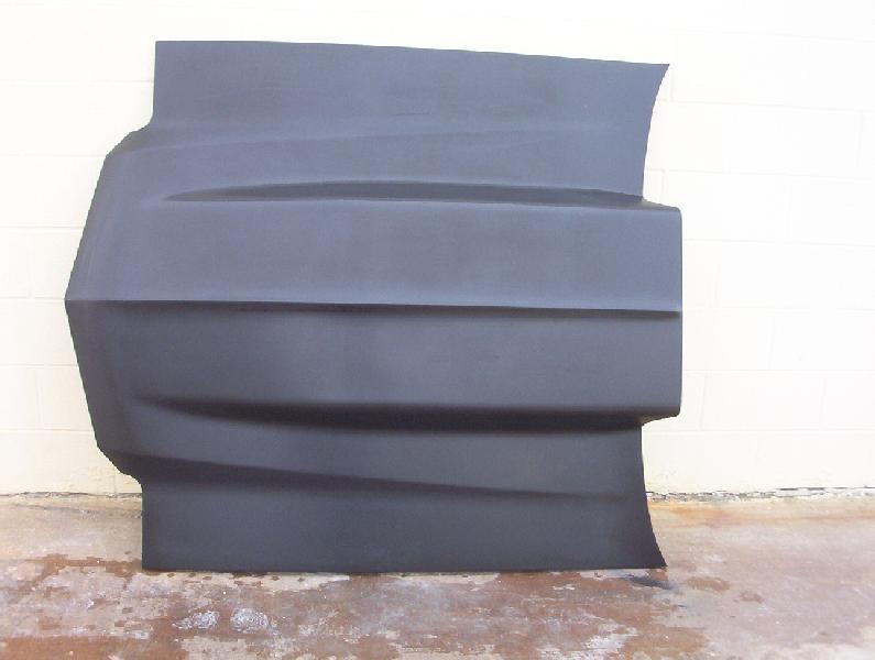 1970-1972 Chevelle 4" Cowl Induction Bolt-On Fiberglass Hood - Glasstek H1102 product image