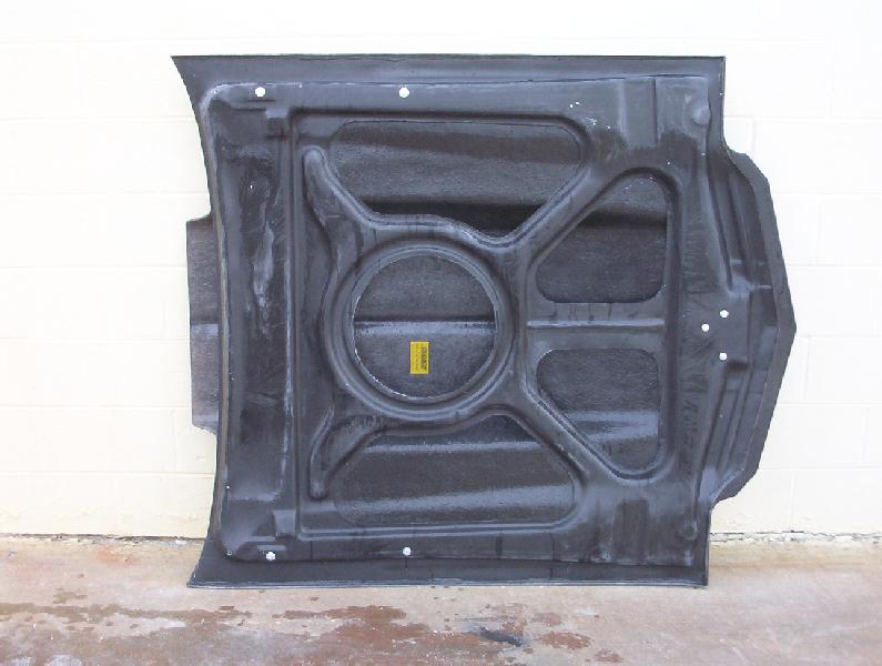 1970-1972 Chevelle 4" Cowl Induction Bolt-On Fiberglass Hood - Glasstek H1102 - view 3