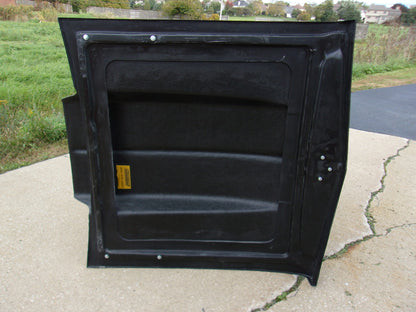 1966 Chevelle 4" Cowl Induction Bolt-On Fiberglass Hood (Open Frame) - Glasstek H1111 - view 4