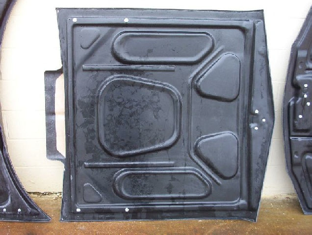 1967 Chevelle 4" Cowl Induction Bolt-On Fiberglass Hood (Full Frame) - Glasstek H1122 - view 4