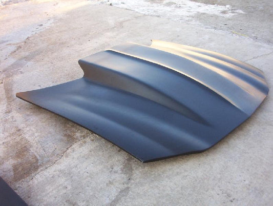 1998-2002 Camaro 4" Cowl Induction Bolt-On Fiberglass Hood - Glasstek H1180 product image