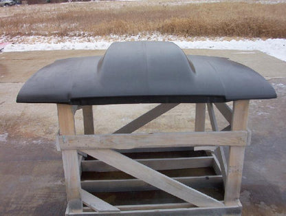 1991-1996 Impala / Caprice 4" Cowl Induction Bolt-On Fiberglass Hood - Glasstek H1190 product image