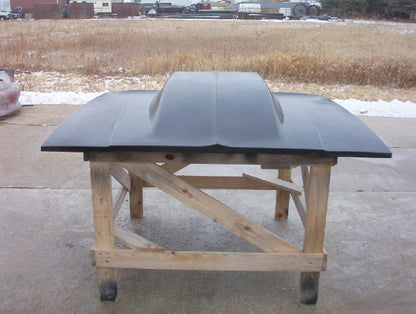 1978-1988 El Camino 78-82 Malibu 5" Cowl Induction Bolt-On Fiberglass Hood - Glasstek H1192 - view 3