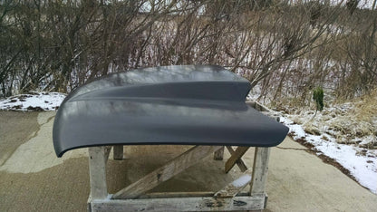 1999-2002 Chevrolet Truck 4" Cowl Induction Bolt-On Fiberglass Hood - Glasstek H1213 - view 3