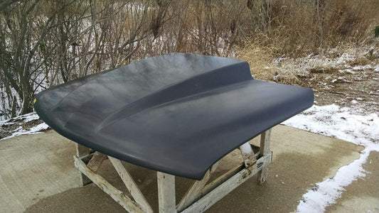1999-2002 Chevrolet Truck 4" Cowl Induction Bolt-On Fiberglass Hood - Glasstek H1213 product image