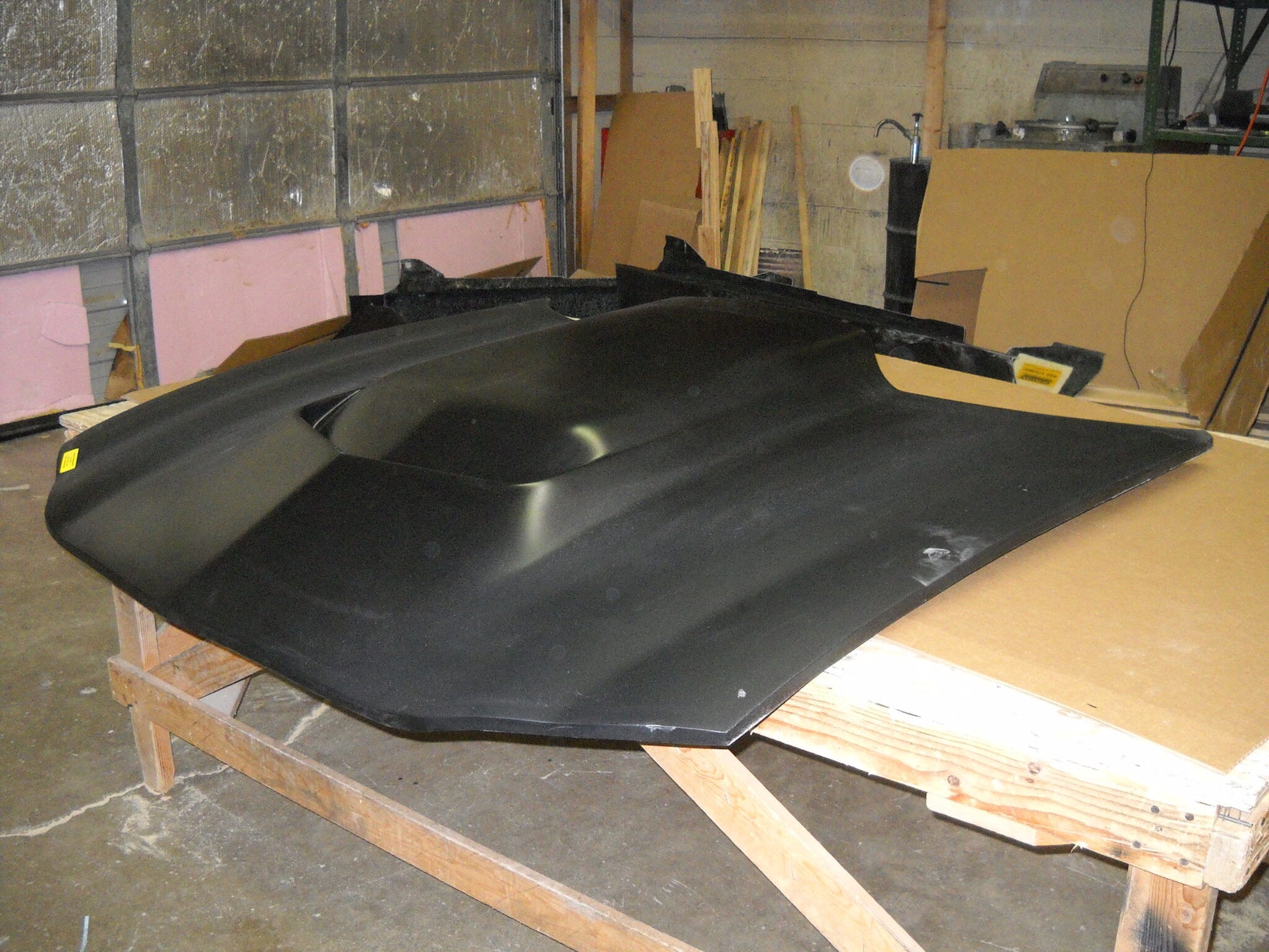 1998-2002 Camaro L88 Style Bolt-On Fiberglass Hood - Glasstek H1258 product image