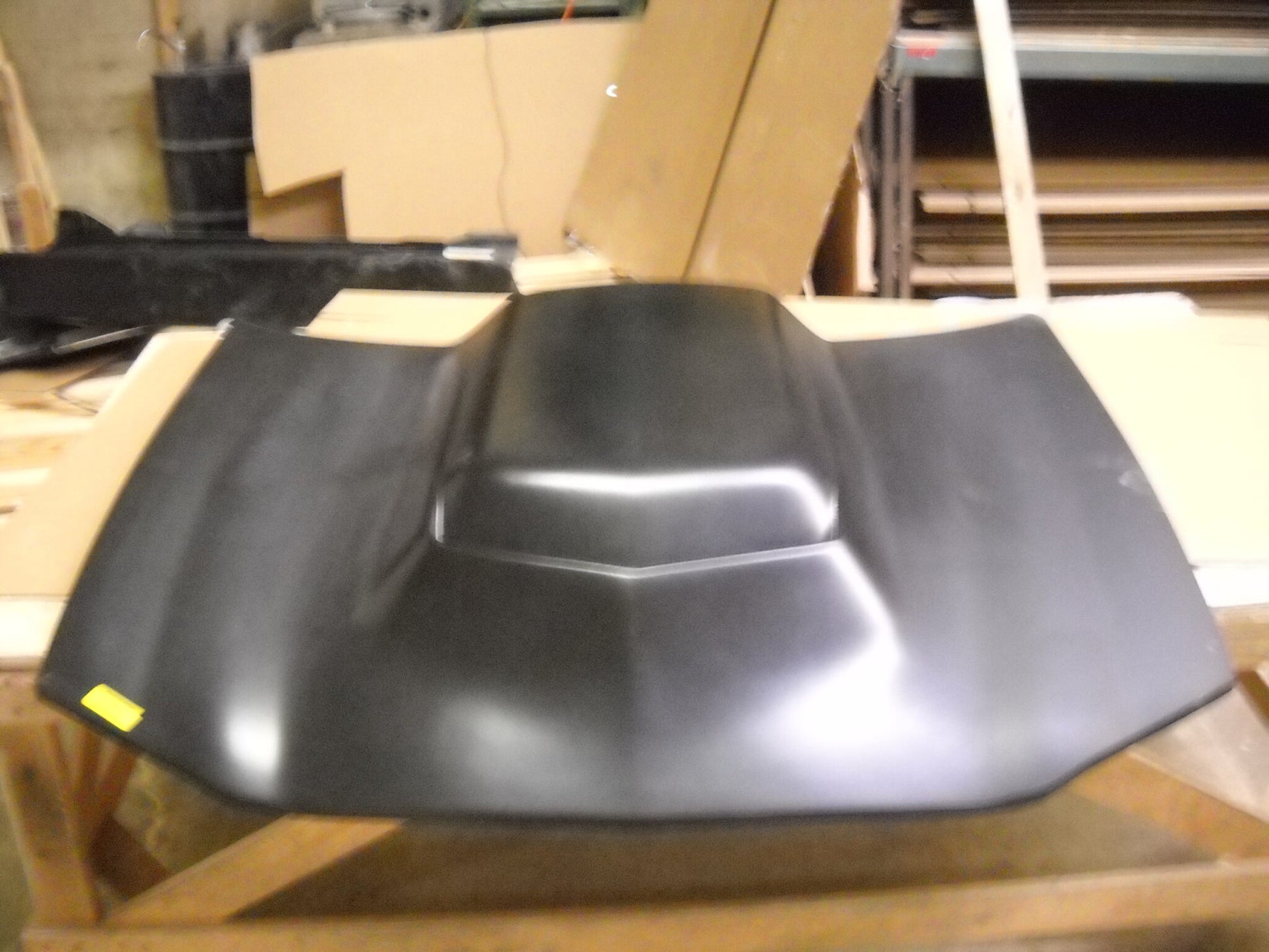 1998-2002 Camaro L88 Style Bolt-On Fiberglass Hood - Glasstek H1258 - view 2