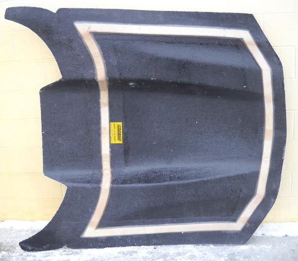 1998-2002 Camaro 5" Sunoco / Bubble Style Cowl Induction Pin-On Fiberglass Hood Extended To Windshield - Glasstek H1262