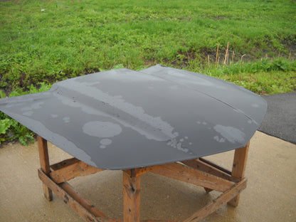 2010-2014 Camaro Extended 2" (Stock Style)Cowl Induction Pin-On Fiberglass Hood - Glasstek H1275 product image