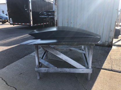 2010-2014 Camaro Extended 4" Cowl Induction Pin-On Fiberglass Hood - Glasstek H1276 - view 2