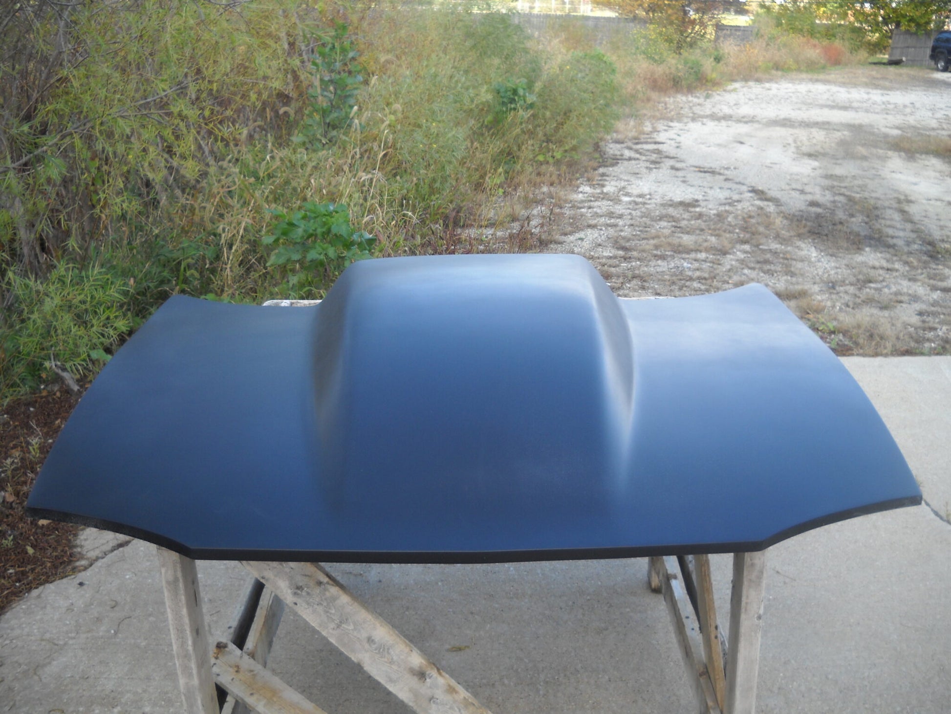 1993-1997 Camaro 4" Sunoco Style Cowl Induction Bolt-On Fiberglass Hood (Stock Size Hood) - Glasstek H1301 - view 2