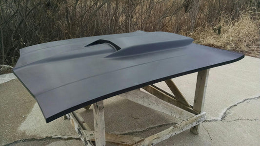 1968-1969 Chevelle "Stinger" Style Bolt-On Fiberglass Hood - Glasstek H1304 product image