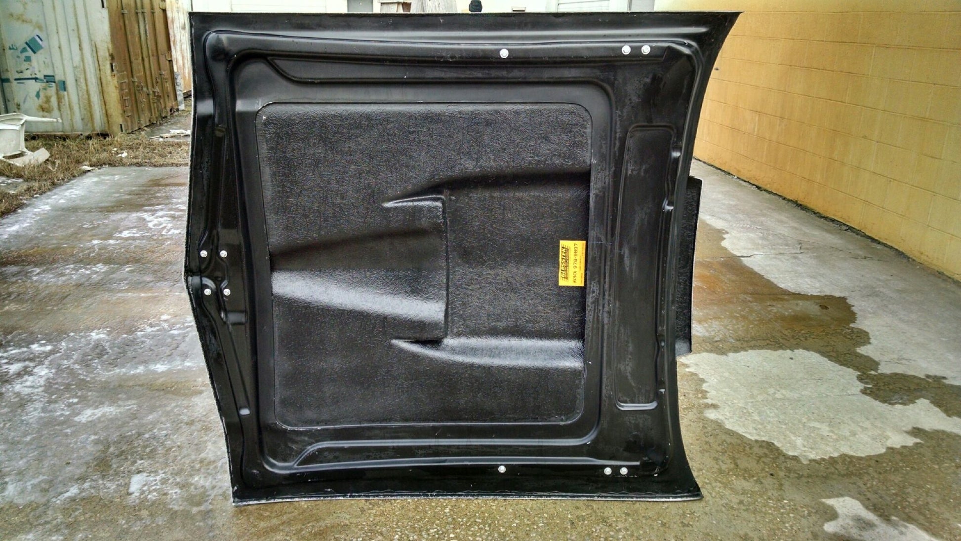 1968-1969 Chevelle "Stinger" Style Bolt-On Fiberglass Hood - Glasstek H1304 - view 4