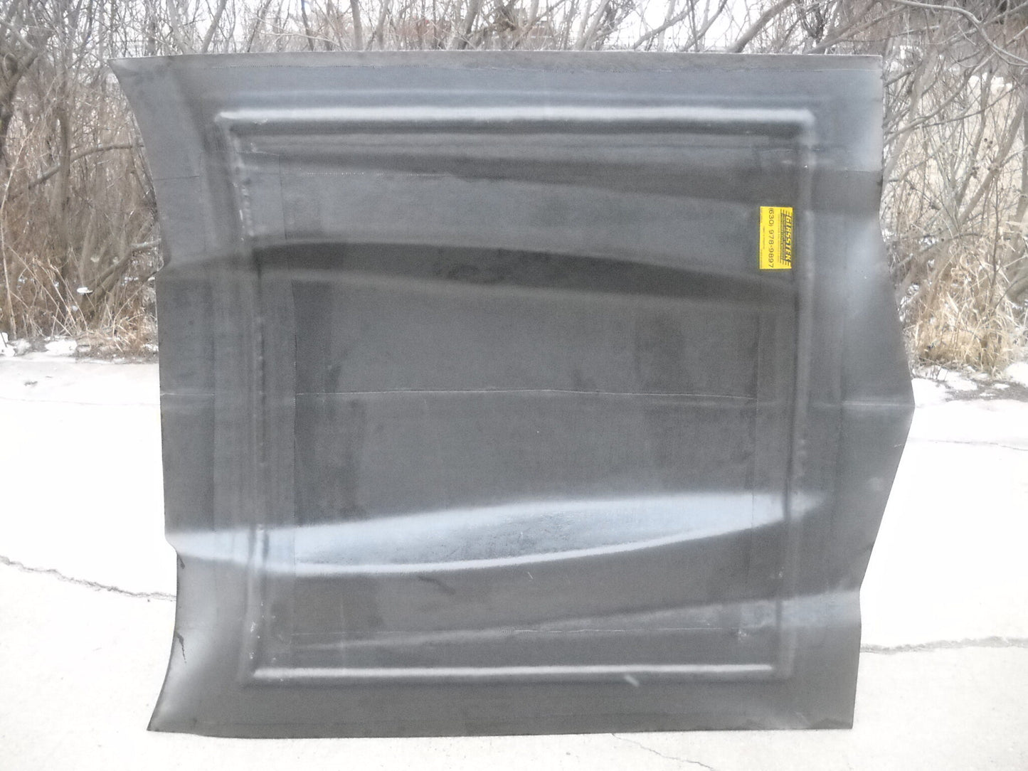 1970-1972 Chevelle / El Camino 5" Sunoco Style Extended Pin-On Fiberglass Hood (For Our 70 & 71-72 Front Ends) - Glasstek