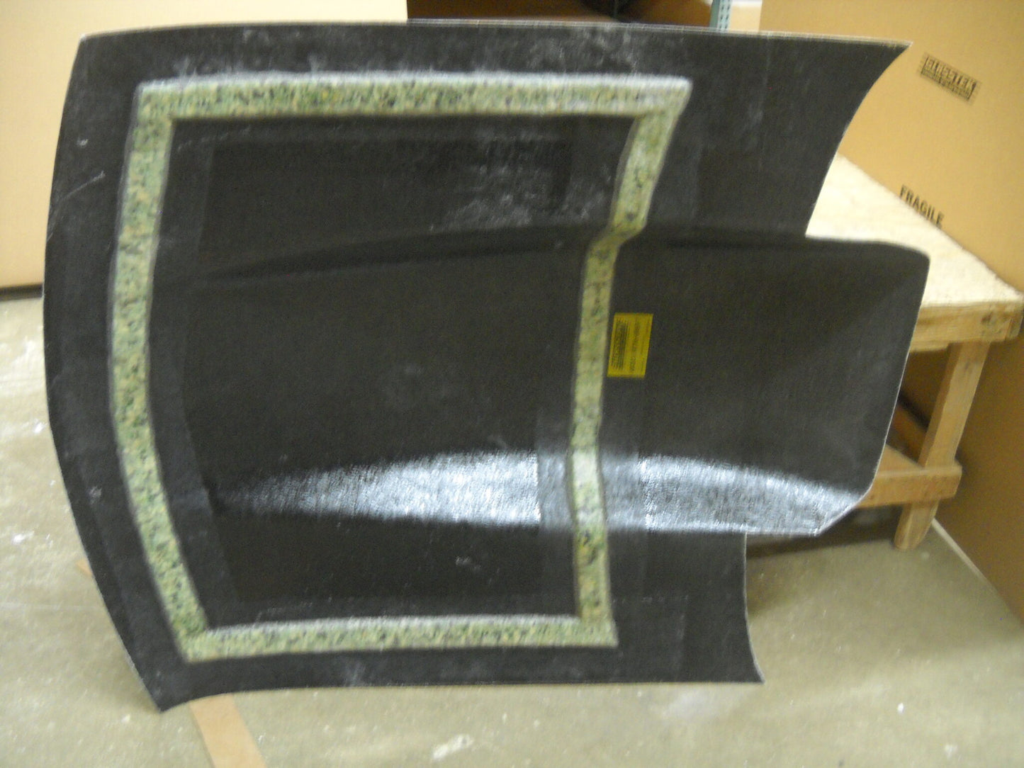 1994-2004 S-10 6 1/2" Tall Sunoco / Bubble Style Cowl Inductuion Extended Pin-On Fiberglass Hood (Extra Long) - Glasstek