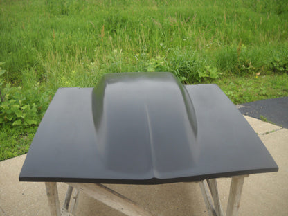 1967-1969 Camaro 5" Sunoco / Bubble Style Bolt-On Fiberglass Hood - Glasstek H1318 - view 2