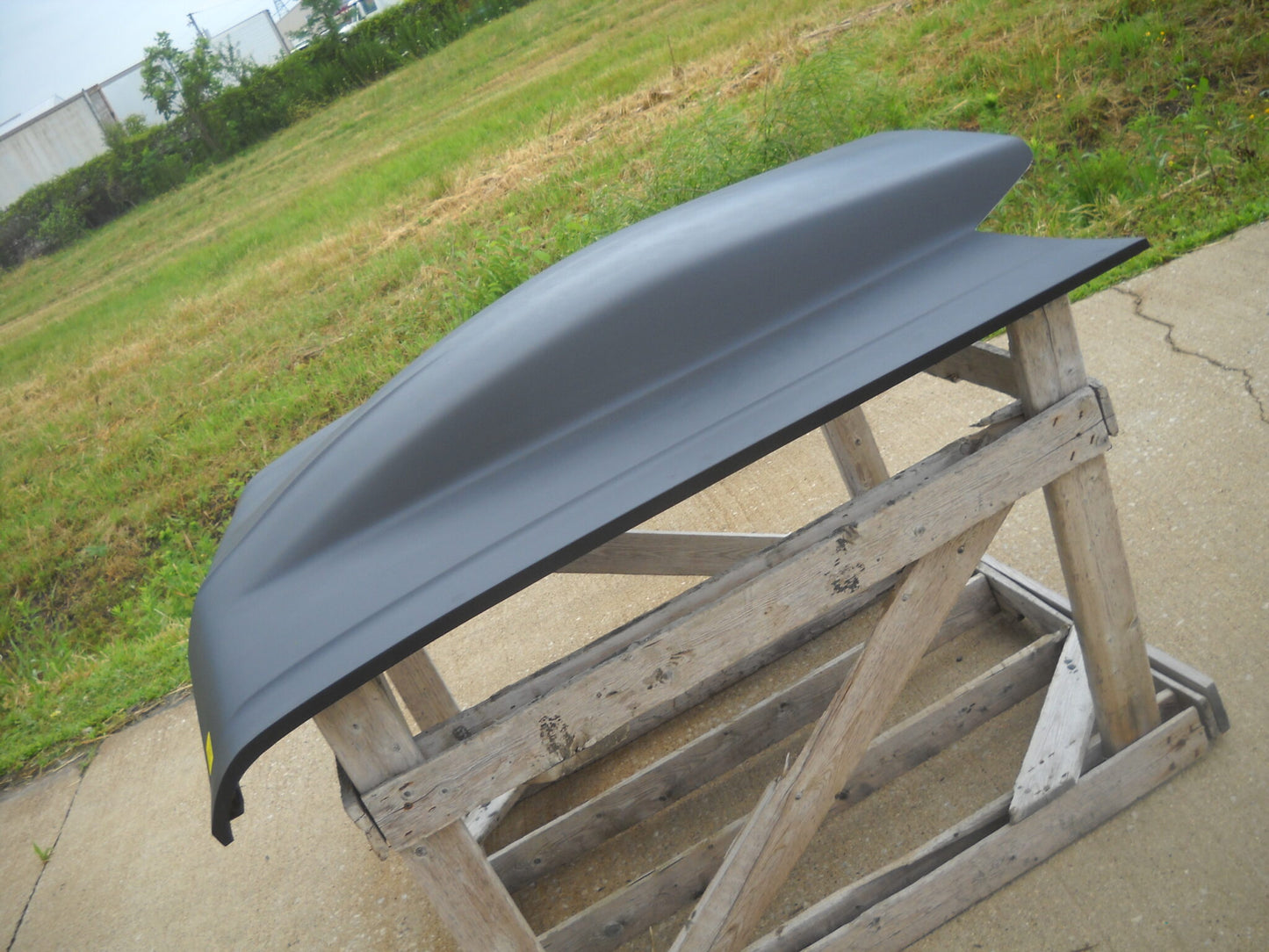 1968-1974 Nova / Chevy Ii 5" Sunoco / Bubble Style Bolt-On Fiberglass Hood - Glasstek H1325 - view 3