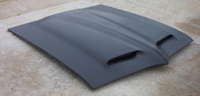 1969 Trans Am Bolt-On Fiberglass Hood (Will Fit 67-68) - Glasstek H3016 - view 6