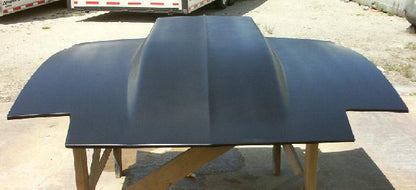 1982-1992 Firebird 4" Cowl Induction Bolt-On Fiberglass Hood - Glasstek H3033 product image