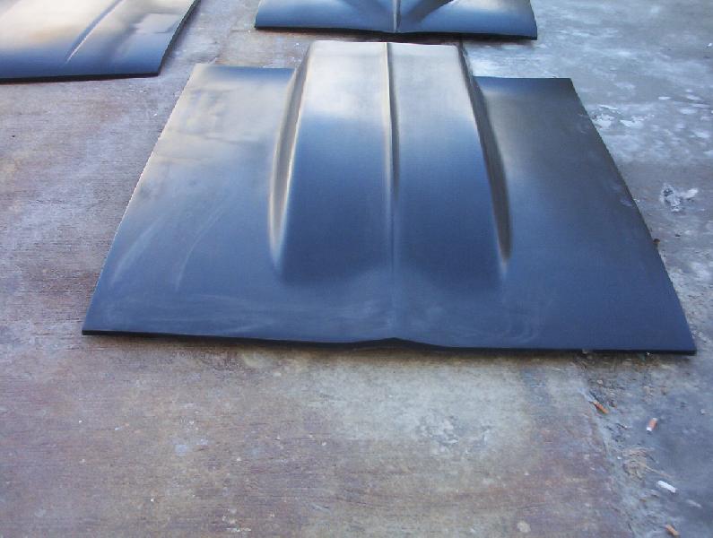 1977-1981 Firebird 4" Cowl Induction Bolt-On Fiberglass Hood - Glasstek H3040 product image