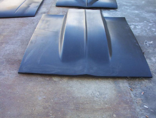 1977-1981 Firebird 4" Cowl Induction Bolt-On Fiberglass Hood - Glasstek H3040 product image
