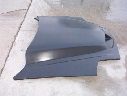 1993-1997 Firebird 4" Raised Ram Air Bolt-On Fiberglass Hood - Glasstek H3047 - view 4