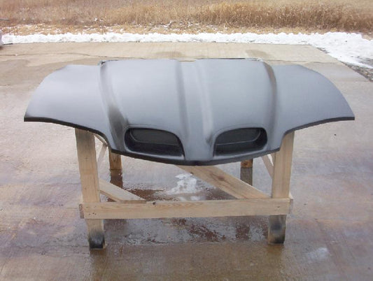 1998-2002 Firebird Raim Air Bolt-On Fiberglass Hood - Glasstek H3053 product image