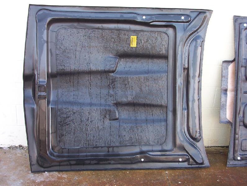 1968-1970 GTO Bolt-On Fiberglass Hood With 2"Raised Center (Looks Stock With Center Of Hood Raised 2") - Glasstek H3056