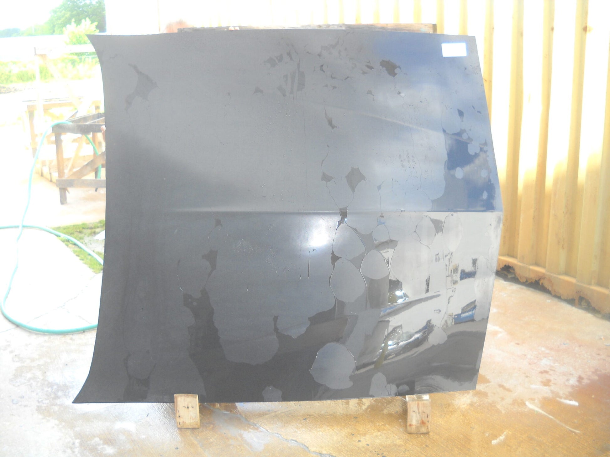 1991-1992 Firebird Extended Pin-On Fiberglass Hood With Light Doors (Only Fits Our Gf051 Pro Front End) - Glasstek H3057