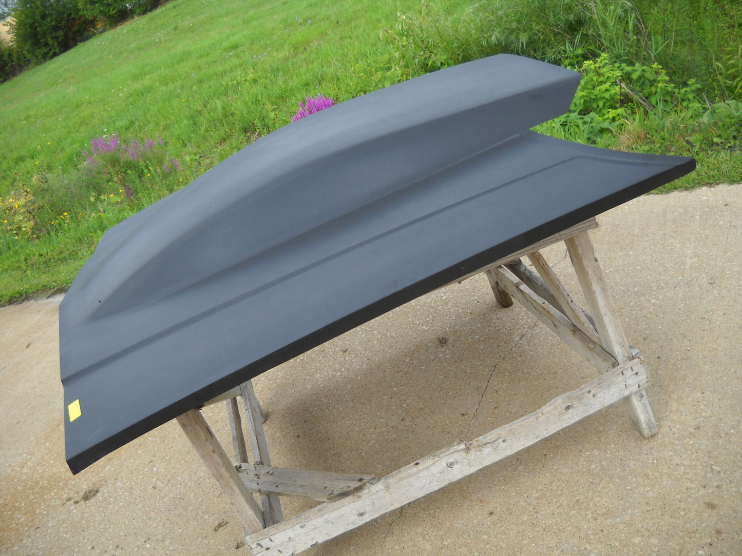 1981-1987 Regal 5" Sunoco / Bubble Style Bolt-On Fiberglass Hood - Glasstek H5024 - view 2