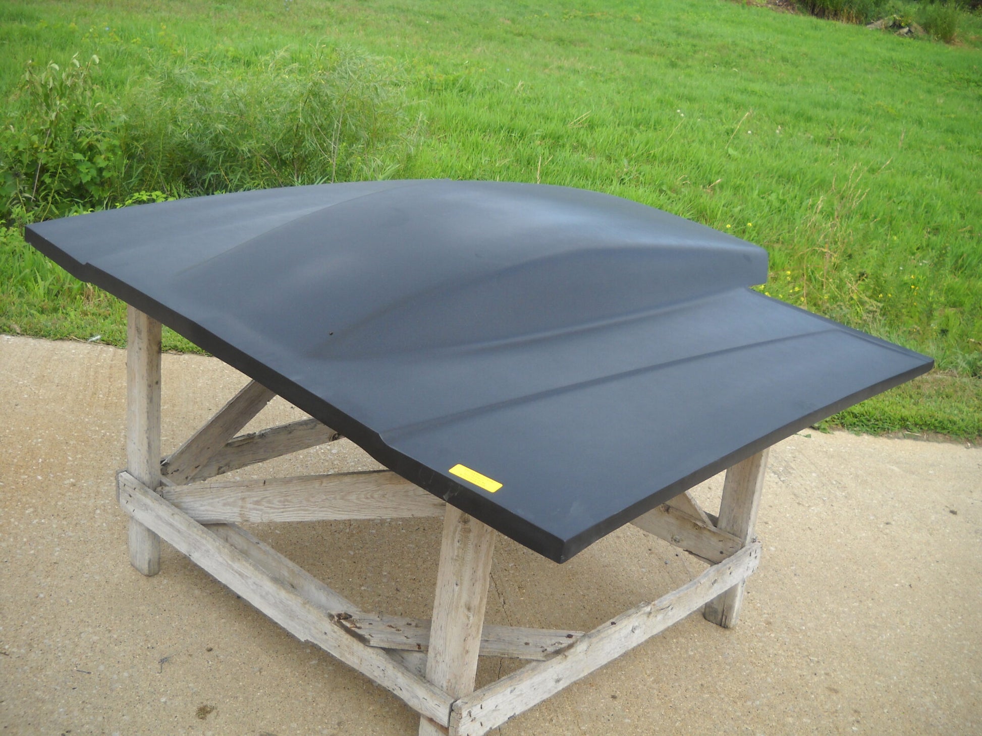 1981-1987 Regal 5" Sunoco / Bubble Style Bolt-On Fiberglass Hood - Glasstek H5024 product image