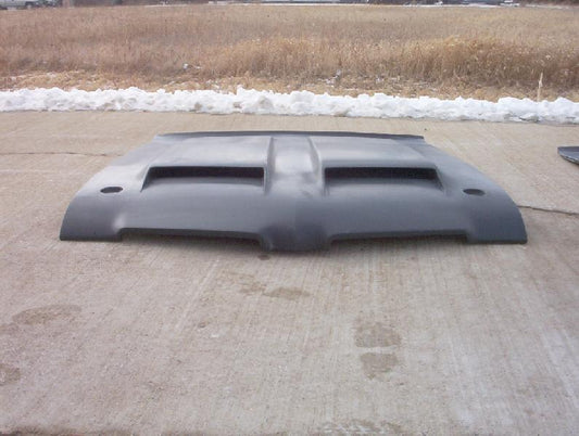 1970 / 1971-1972 442 Air Box For 2" Raised Scoops (Included In 2" Raised 70 442 Bolt-On Fiberglass Hood) - Glasstek MS039