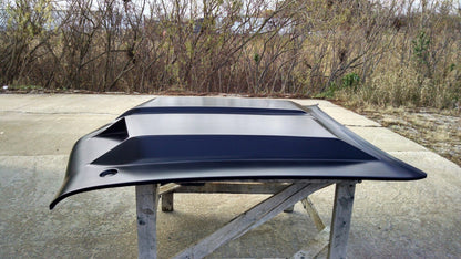 1970 442 Bolt-On Fiberglass Hood With 2" Taller Scoops (Fits 69) - Glasstek H6029 - view 3