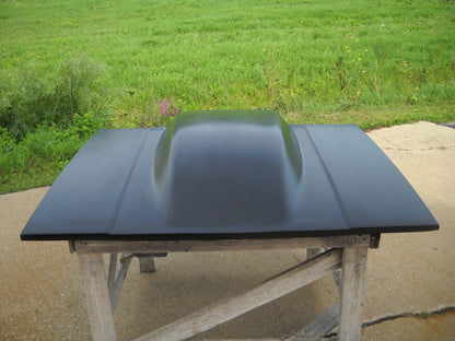 1981-1988 Cutlass 5" Sunoco Style Bolt-On Fiberglass Hood - Glasstek H6036 product image