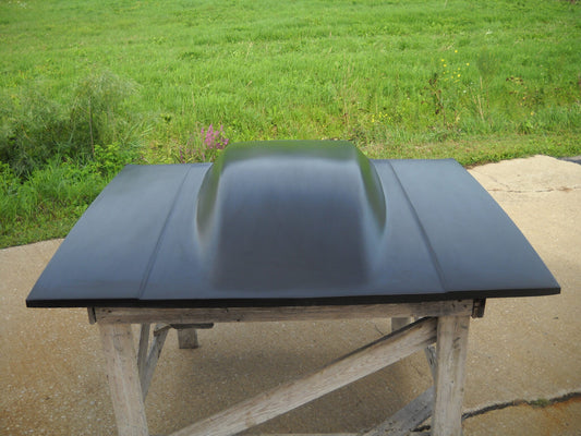 1981-1988 Cutlass 5" Sunoco Style Bolt-On Fiberglass Hood - Glasstek H6036 product image